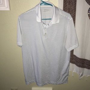 Nike Men’s Striped Dri-Fit Golf Polo Shirt